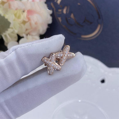 [Jewelicorn]JEUX DE PINK GOLD DIAMOND EARRINGS
