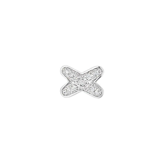 [Jewelicorn]JEUX DE SILVER DIAMOND EARRINGS