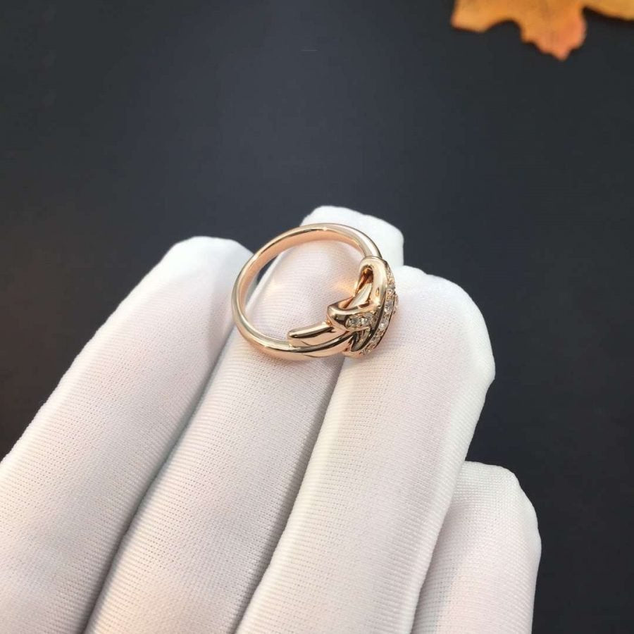 [Jewelicorn]JEUX DE PINK GOLD DIAMOND RING