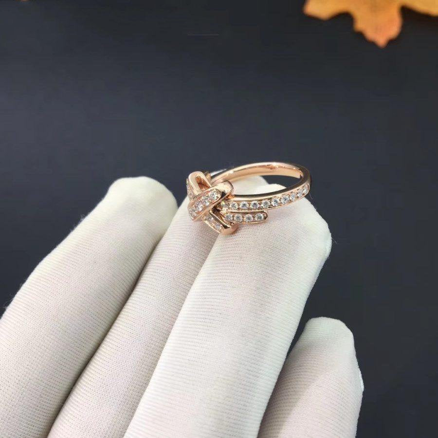 [Jewelicorn]JEUX DE RING PINK GOLD DIAMOND