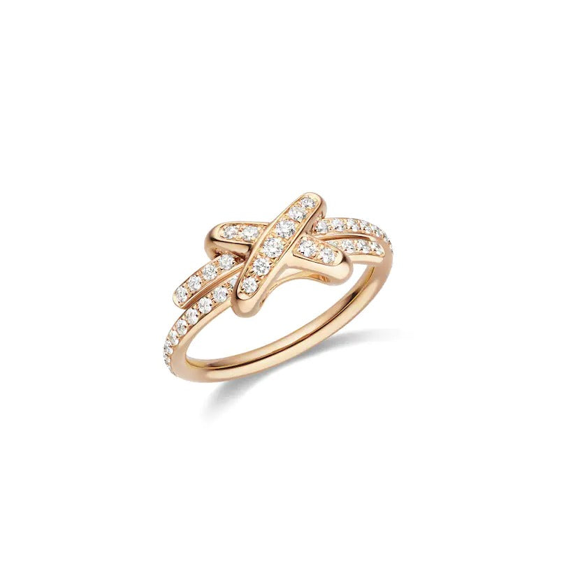 [Jewelicorn]JEUX DE RING PINK GOLD DIAMOND