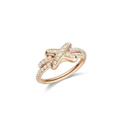 [Jewelicorn]JEUX DE RING PINK GOLD DIAMOND