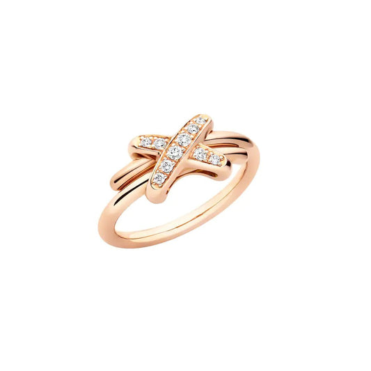 [Jewelicorn]JEUX DE PINK GOLD DIAMOND RING
