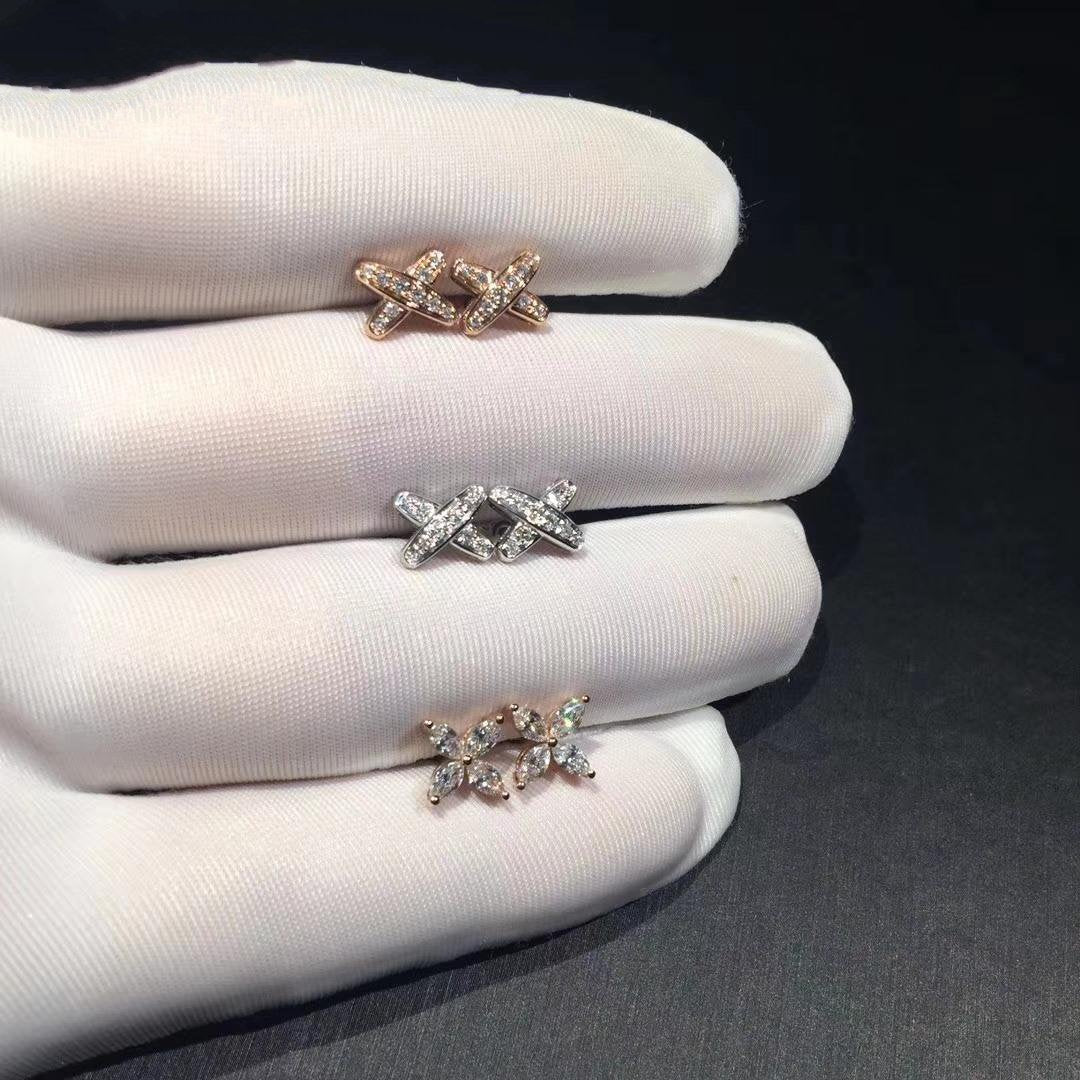 [Jewelicorn]JEUX DE DIAMOND EARRINGS
