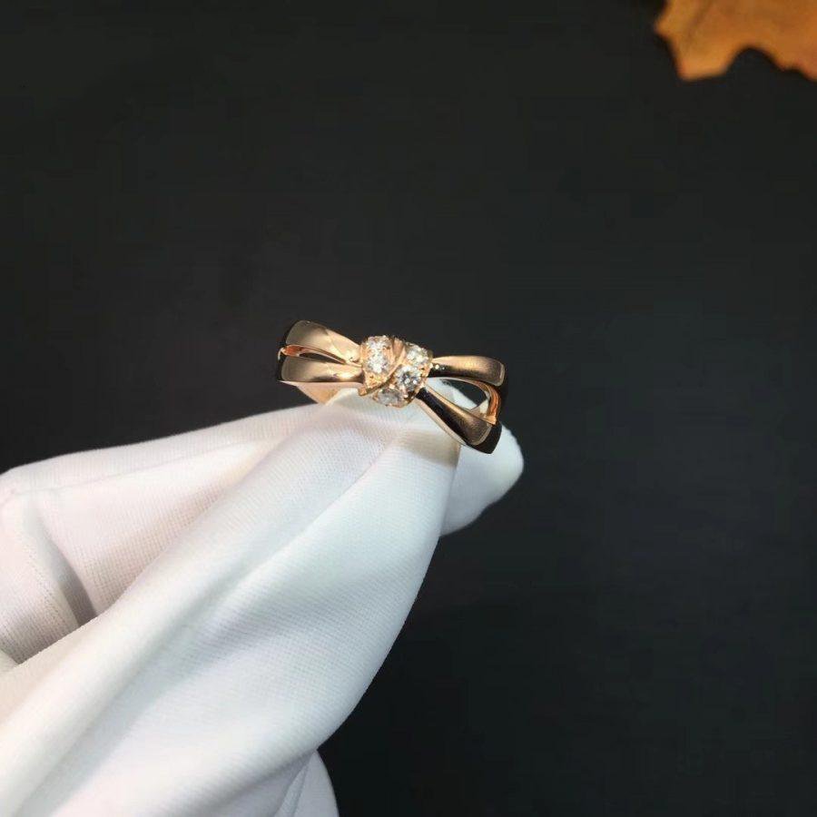 [Jewelicorn]LIENS RING PINK GOLD DIAMOND