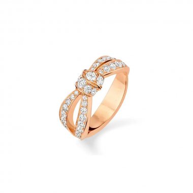 [Jewelicorn]LIENS PINK GOLD DIAMOND RING