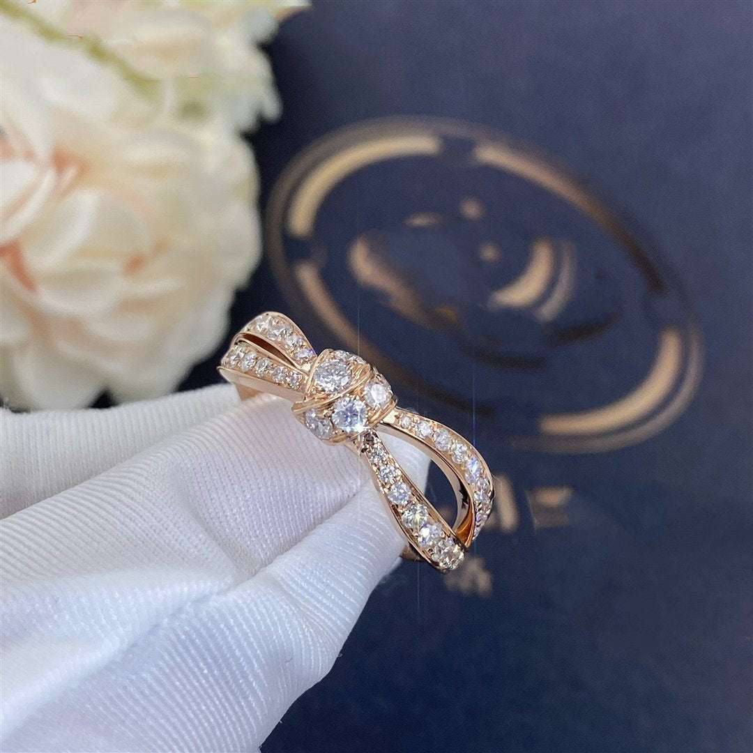 [Jewelicorn]LIENS PINK GOLD DIAMOND RING