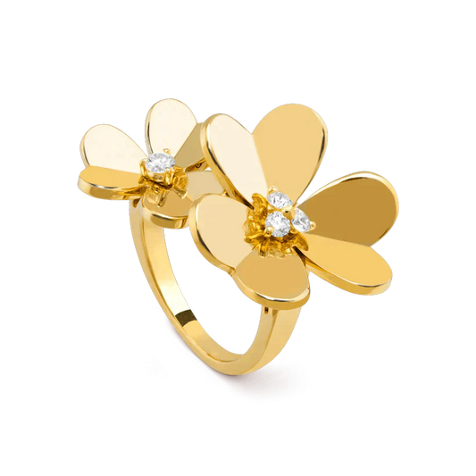 [Jewelicorn]CLOVER COMOS GOLD DIAMOND RING