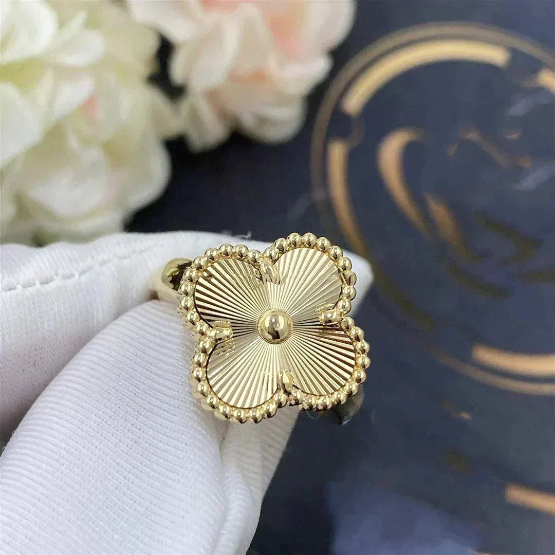 [Jewelicorn]CLOVER GOLD RING