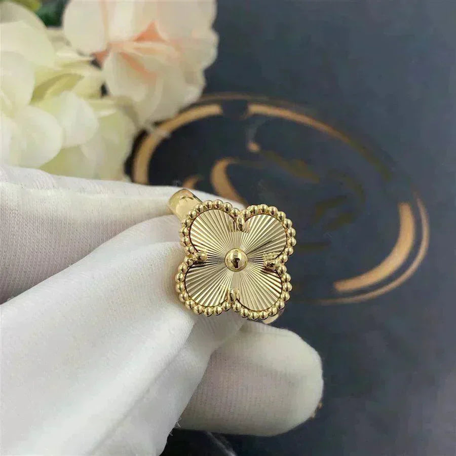 [Jewelicorn]CLOVER GOLD RING