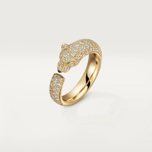 [Jewelicorn]PANTHERE PINK GOLD DIAMOND RING
