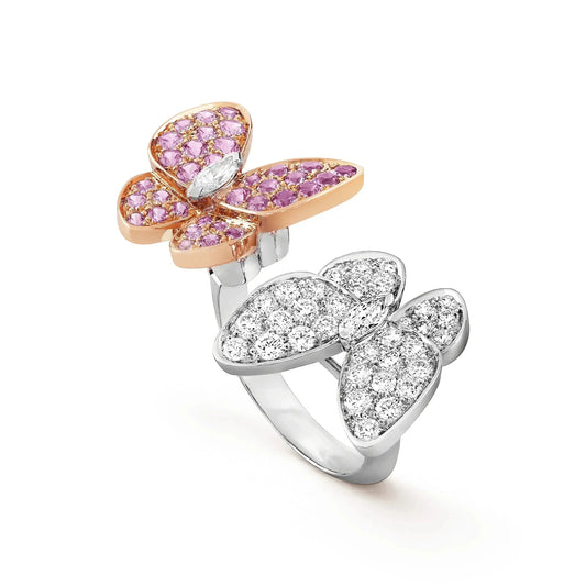 [Jewelicorn]TWIN BUTTERFLY DIAMOND RING